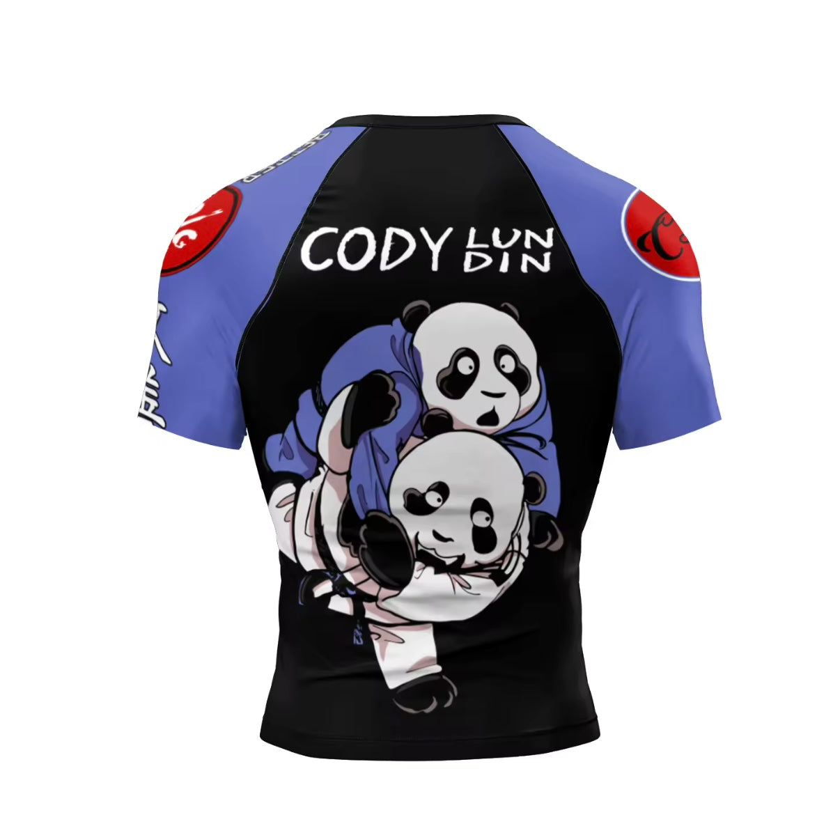 Judo Panda Premium BJJ / MMA Rash Guard - LONG & SHORT SLEEVE VARIATIONS