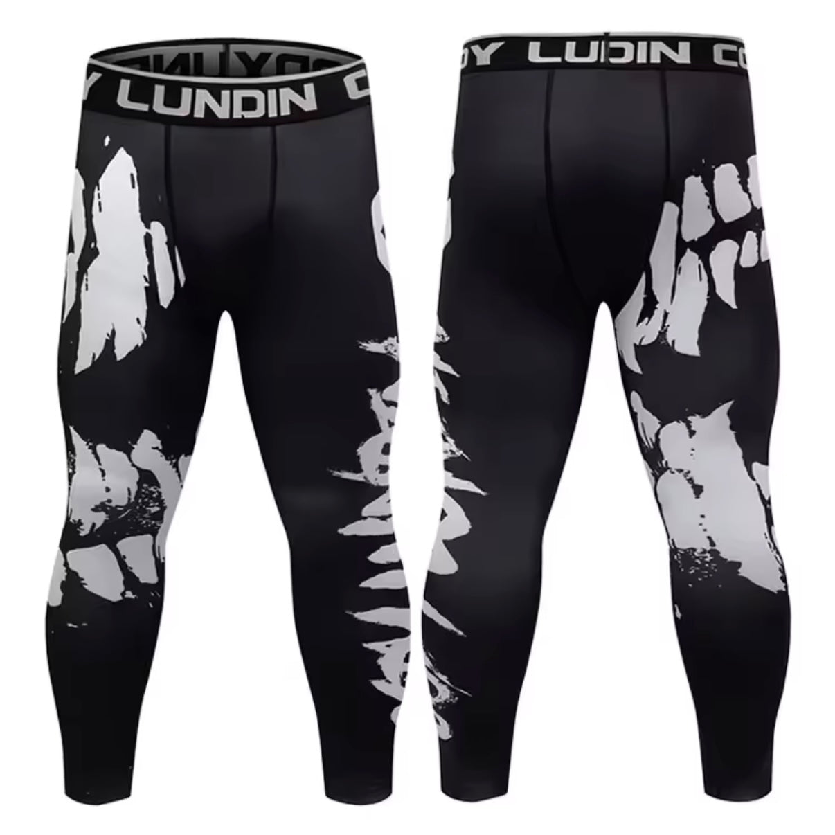 Wild Canines Premium BJJ No Gi / MMA Set. Rash Guard, Shorts & Spats