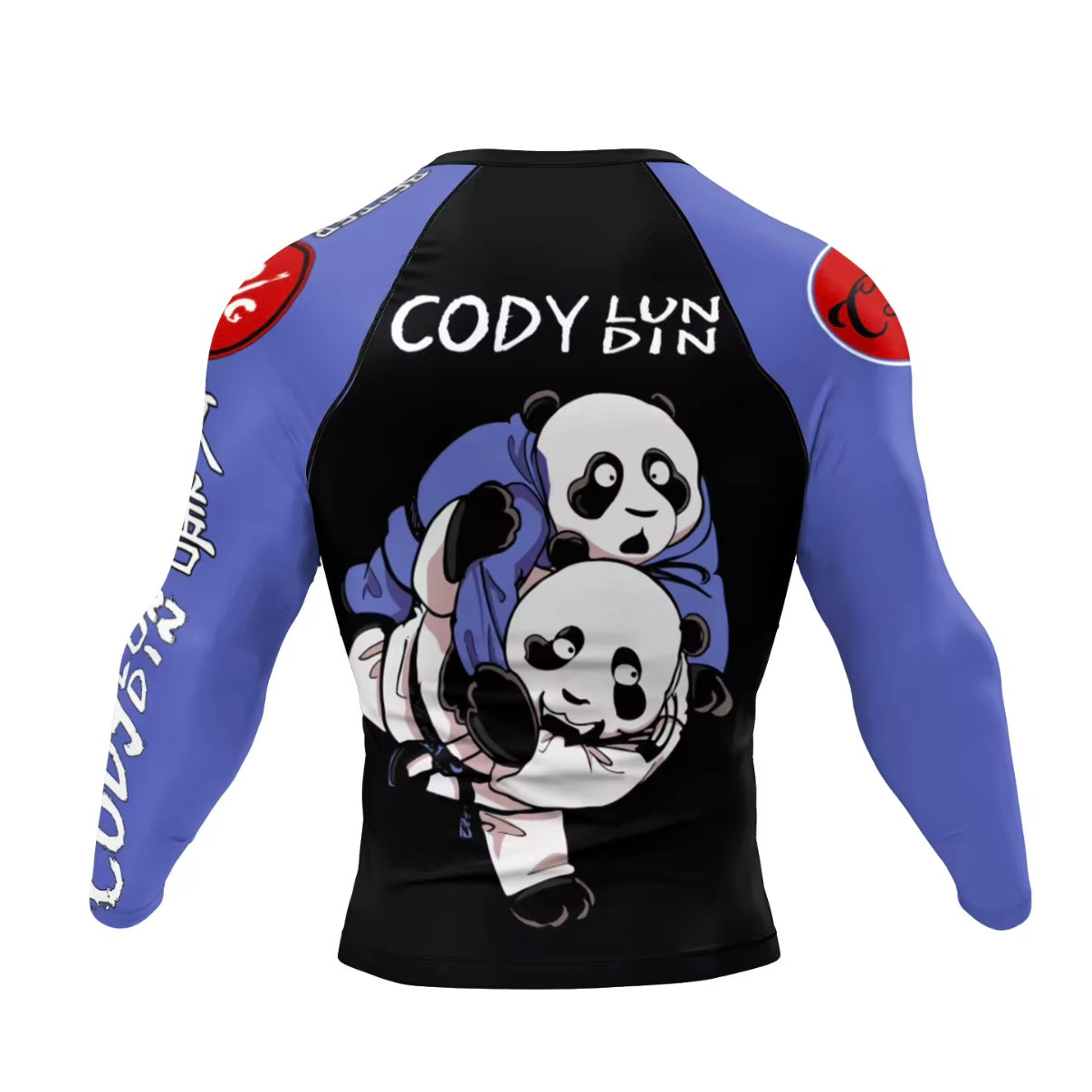 Judo Panda Premium BJJ / MMA Rash Guard - LONG & SHORT SLEEVE VARIATIONS