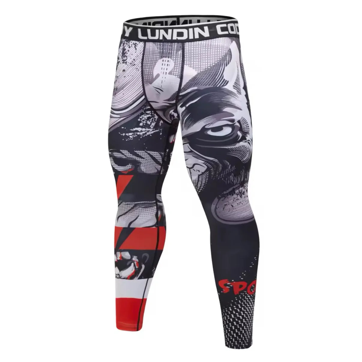 Werewolf Premium Compression Spats For BJJ, MMA, Wrestling, CrossFit, Yoga, Running, Cycling, and More